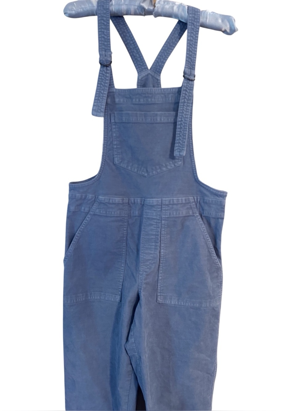 Aerie Pastel Blue XS Corduroy Jumpsuit Romper One Piece